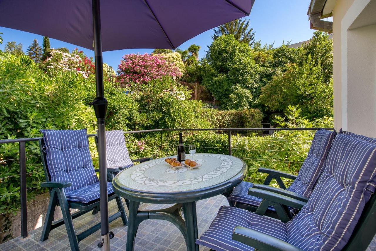 Zid Apartman Opatija Bagian luar foto